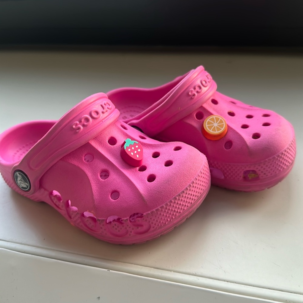 Croc with charms